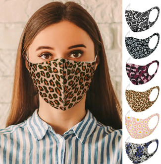 Reusable Colorful Fabric Face Turban Stylish Fashionable Neutral Washable Mask Washable Mouth Mask Care mascarilla reutilizable