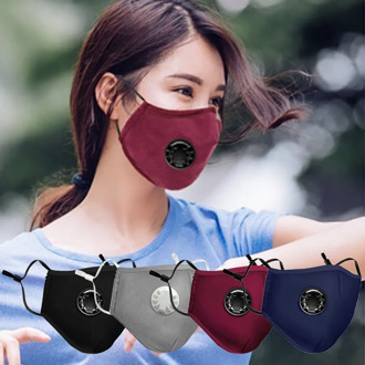 Reusable Dustproof Mask,Dust Mask PM2.5 Windproof Foggy Haze Pollution Respirator