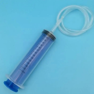 Reusable Plastic Syringe Bubble Syringe Oil Syringe for Extracting Oil Agricultural E Fluid Brake Fluid with Hose 80 cm