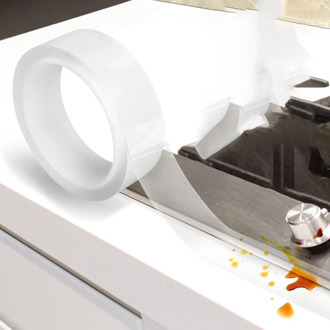 Reusable Waterproof Self Adhesive Tape Kitchen Sink Mildew Nano Tape Gas Stove Oil-proof Sealing Strip for Bathroom Toilet Gap