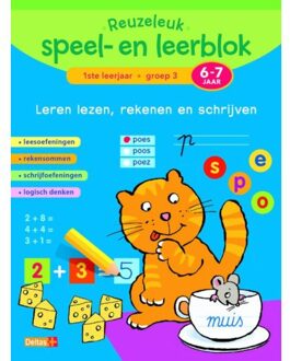 Reuzeleuk speel- en leerblok / 1ste leerjaar; Groep 3; 6-7 jaar - Boek Deltas Centrale uitgeverij (9044742396)