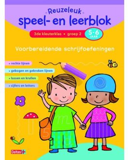 Reuzeleuk speel- en leerblok / 3de kleuterklas; Groep 2; 5-6 jaar - Boek Deltas Centrale uitgeverij (9044742361)