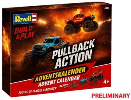Revell Advent Calendar Pullback Action Monster Truck