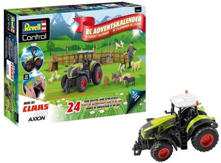 Revell Claas Revell Control Advent Calendar RC Tractor Axion 960 10 cm