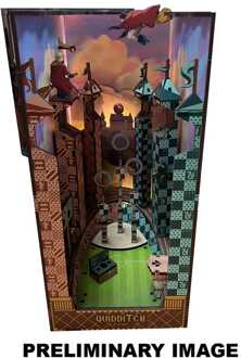 Revell Harry Potter Tiny Adventures Book Nook Mini Diorama Quidditch Pitch 23 cm