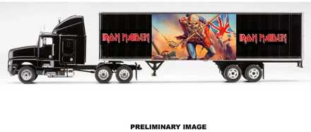 Revell Iron Maiden Model Kit Tour Truck (50th Anniversary) 55 cm