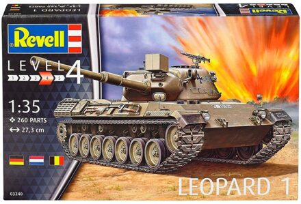 Revell Leopard 1 Revell - Schaal 1 -35 - Bouwpakket Revell Militair