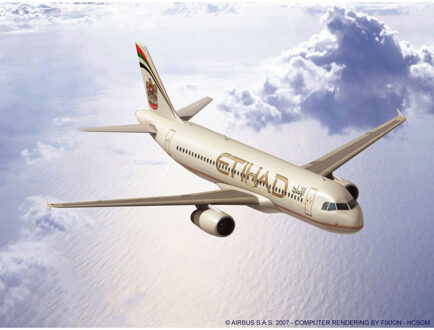 Revell Model Set Airbus A320 Etihad