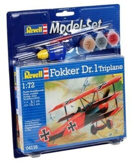 Revell Modelbouwset Fokker Dr.1 Triplane 10,1 Mm Schaal 1:72
