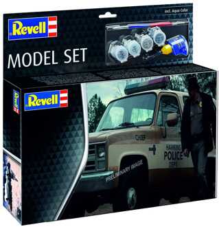 Revell Stranger Things Model Kit Set 1/25 1985 Chevrolet K5 Blazer (Aqua Color) 19 cm