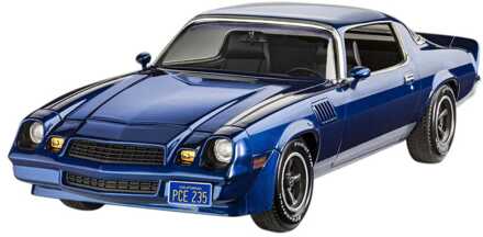 Revell Stranger Things Model Kit Set 1/25 Chevy Camaro Z/28 19 (Aqua Color) 19 cm