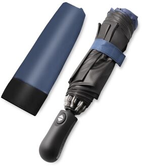 Reverse Automatische Zwarte Coating Paraplu Regen Vrouwen 3 Vouwen Winddicht Auto Paraplu Mannen Relatiegeschenken Parasol marine