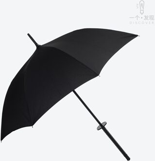 Reverse Vrouwen Paraplu Lange Steel Uv-bescherming Black Samurai Paraplu Persoonlijkheid Guarda Chuva Huishoudelijke Verhandelt EF50UB