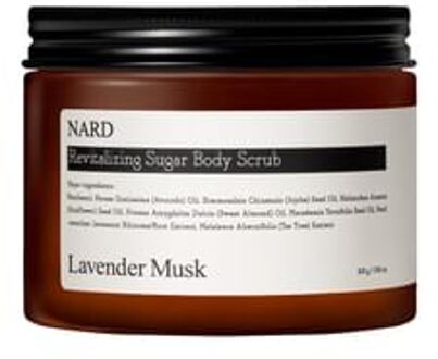 Revitalizing Sugar Body Scrub Lavender Musk 500g