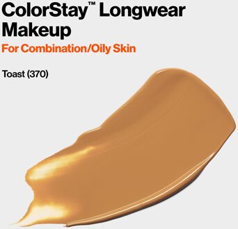 Revlon Colorstay Foundation With Pump - 370 Toast (Oily Skin)