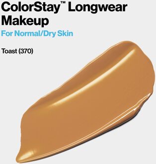 Revlon Colorstay Foundation With Pump Dry Skin - 370 Toast