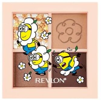 Revlon Dazzle Eyeshadow Quad 101 Glazing Brown Limited Edition