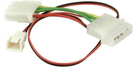 Revoltec adapterkabel 3 pins