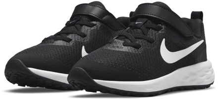 Revolution 6 Hardloopschoenen Junior zwart - wit - 29 1/2