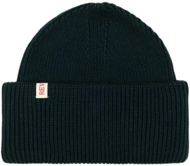 Revolution Big fold up beanie darkgreen Groen - One size