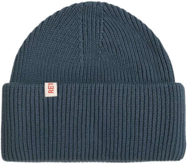 Revolution Big fold up beanie dustblue Blauw - One size