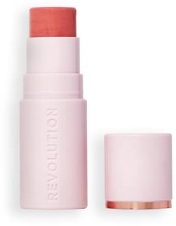 Revolution Blush Revolution Silk Marble Blush Stick Peachy Pink 4.5 g