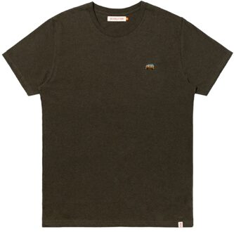 Revolution Casual T-shirt Heren S Groen