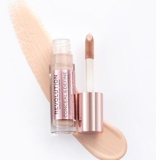 Revolution (Conceal & Define Concealer) 3.4 ml odstín C4