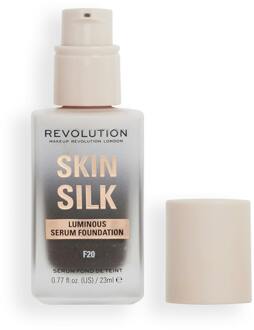 Revolution Foundation Revolution Skin Silk Serum Foundation F20 23 ml