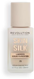 Revolution Foundation Revolution Skin Silk Serum Foundation F3 23 ml