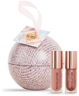 Revolution Geschenkset Revolution All About The Pout Lip Gift Set 2 st