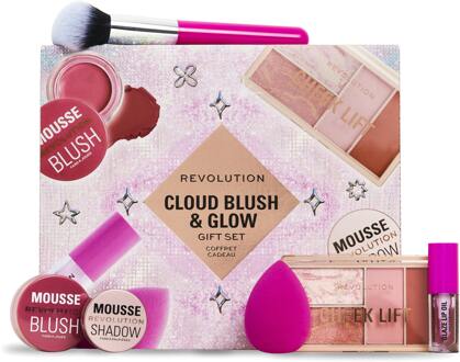 Revolution Geschenkset Revolution Cloud Blush And Glow Highlight Gift Set 6 st
