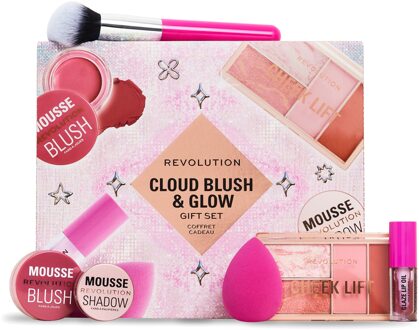 Revolution Geschenkset Revolution Cloud Blush And Glow Highlight Gift Set 6 st