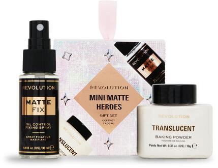 Revolution Geschenkset Revolution Mini Matte Heroes 10 g+ 30 ml