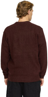 Revolution Knit sweater burgundy Rood - M
