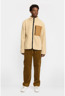 Revolution Pocket teddy jacket beige Ecru - M