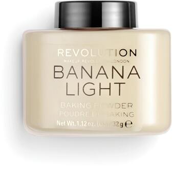 Revolution Poeder Revolution Makeup Loose Baking Powder Banana Light 32 g