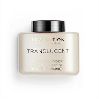 Revolution Poeder Revolution Makeup Luxury Baking Powder Translucent 32 g