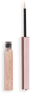 Revolution Super Flick Liquid Eyeliner 2.4ml (Various Shades) - Rose Gold