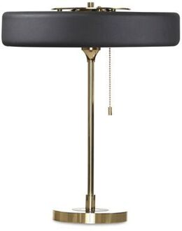 Revolve Tafellamp - Messing - Zwart