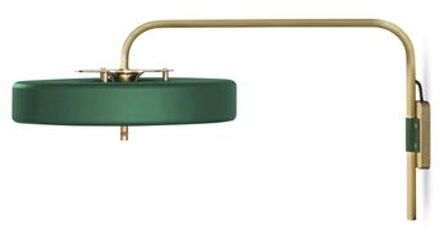 Revolve Wandlamp - Messing - Groen