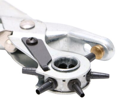 Revolving Lederen Horloge Band Riem Oogje Gat Puncher Tang Craft Tool Gebruik Voor Leer, Pakkingen, Papier