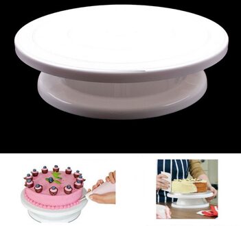 Revolving Taart Sugarcraft Turntable Cake Kwartelplaat Decoratie Stand Platform Draaitafel Bakken Tools