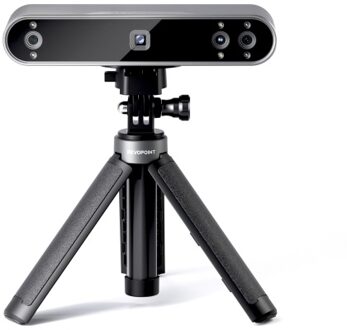 Revopoint POP 3 3D Scanner with 0.05mm Accuracy Portable 3D Scanner 18 fps Scan Speed High Fidelity Color Scans Handheld and Desktop Scaning - Advanced Edition