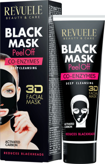 REVUELE Black Mask Peel Off - Co-enzymes 80ml.