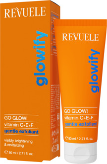 REVUELE Face Scrub Revuele Go Glow! Gentle Exfoliant Vitamin C + E + F 80 ml