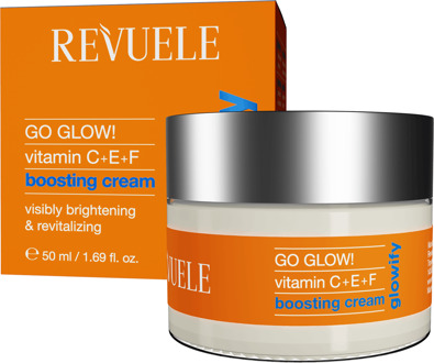 REVUELE Gezichtscrème Revuele Go Glow! Boosting Cream Vitamin C + E + F 50 ml