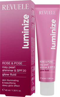 REVUELE Gezichtscrème Revuele Rose & Pose Glow Fluid 40 ml