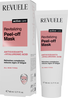 REVUELE Gezichtsmasker Revuele Active Care Revitalizing Peel-Off Mask 80 ml