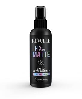 REVUELE Make-Up Fixing Spray Revuele Makeup Setting Sorat Fix And Matte 120 ml